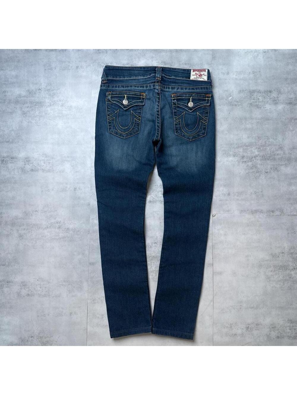 Y2K True Religion 00s Becky Straight Denim Jeans